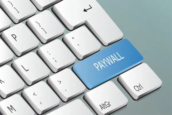 Paywall in keyboard